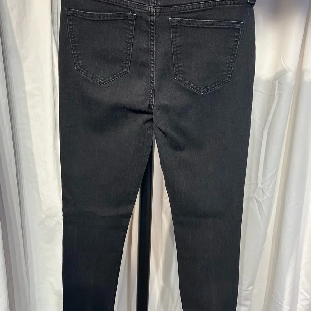 Johnny Was Black Demin Jeans Size 27 - Picture 2 of 11